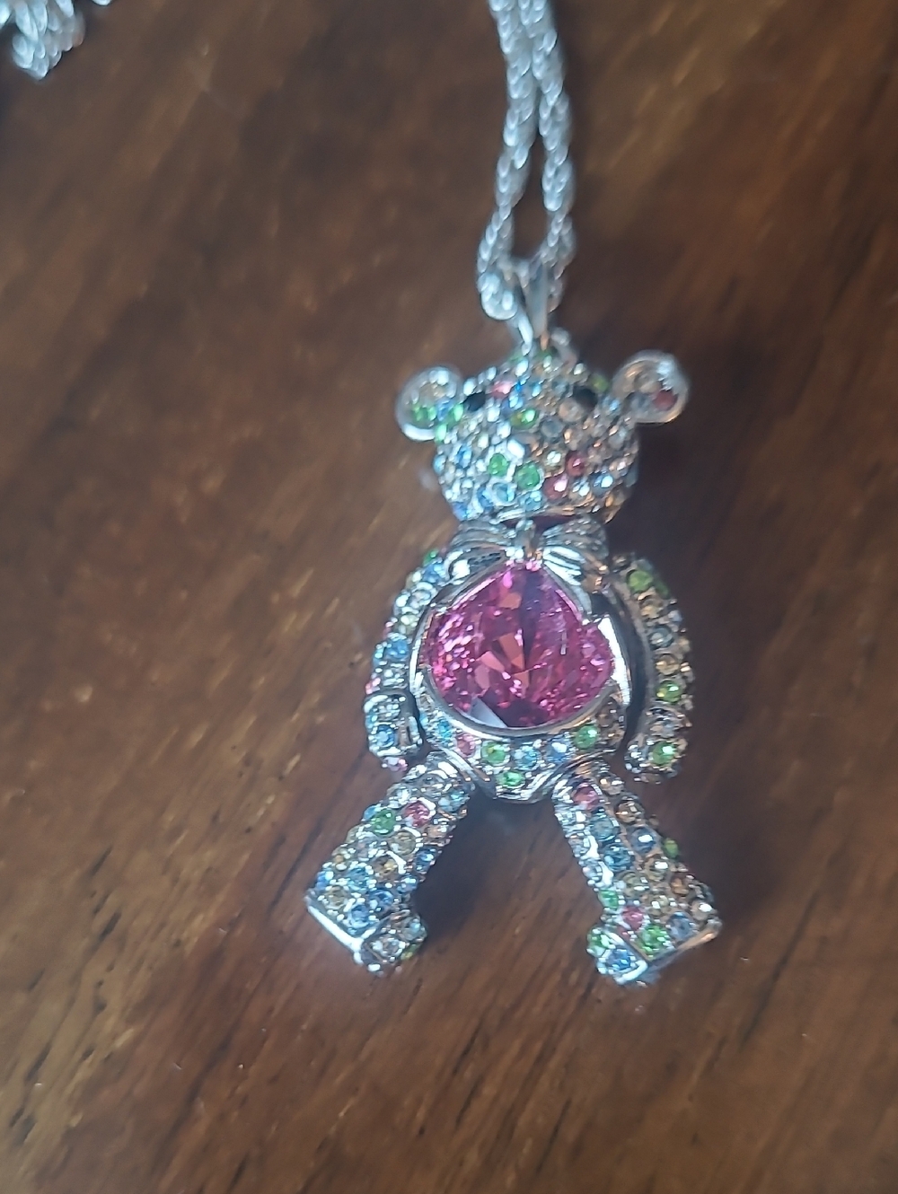 J.NINA TEDDY BEAR NECKLACE